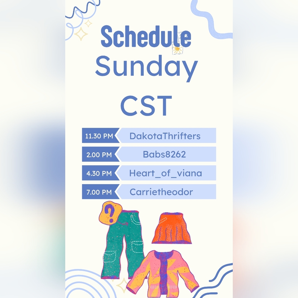 SAVE the Date COHOST SWITCH SHOWS!Buy FROM Different COHOST every 2.5 Hrs! - Picture 1 of 1